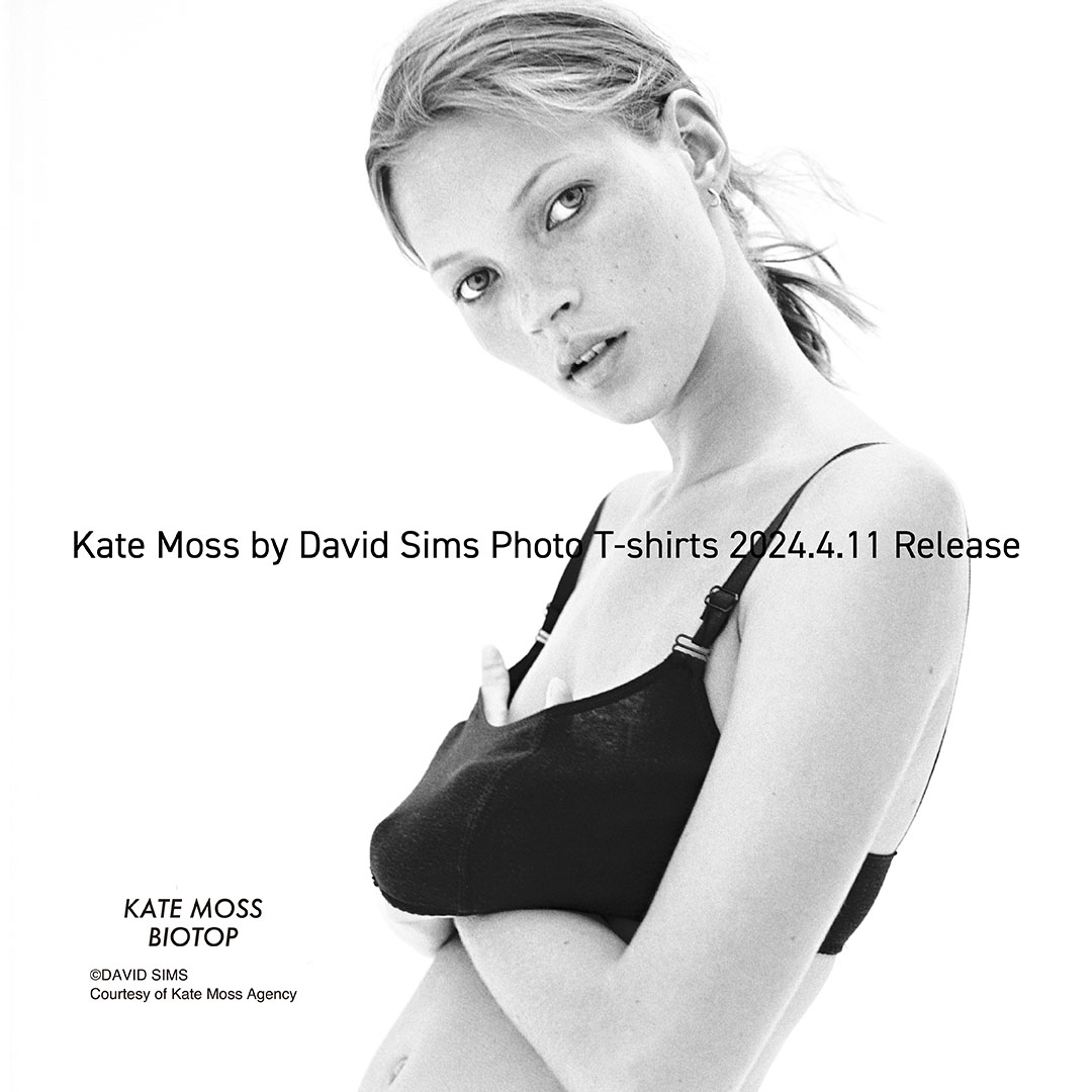 Kate Moss by David Sims Photo T-shirts 24SS | TOPICS | BIOTOP