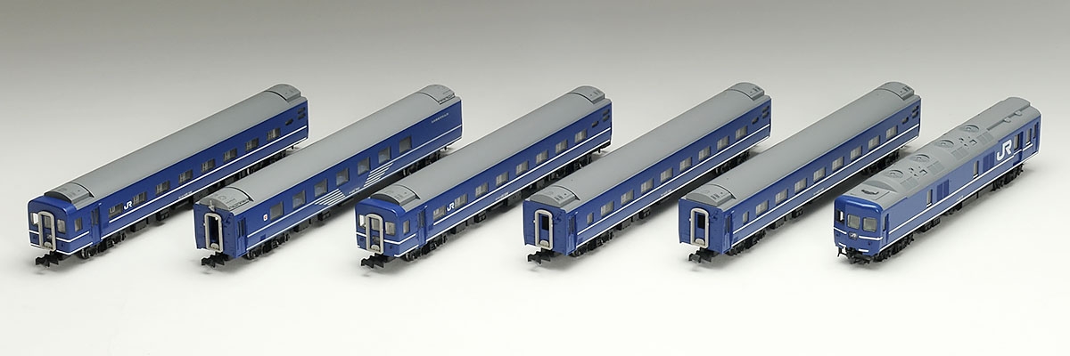 JR 24系25形特急寝台客車（富士）セット｜製品情報｜製品検索｜鉄道