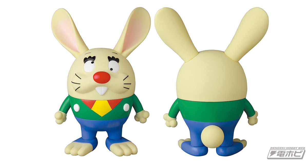藤子・F・不二雄 × ソフビ！SF短編『ヒョンヒョロ』から「うさぎちゃん