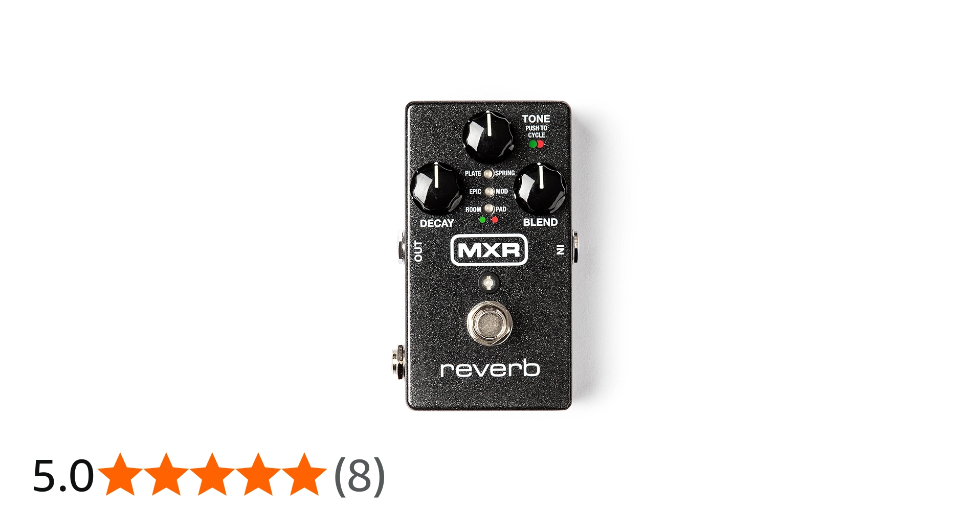 Amazon | MXR M300 REVERB リバーブ | ディレイ・リバーブ | 楽器