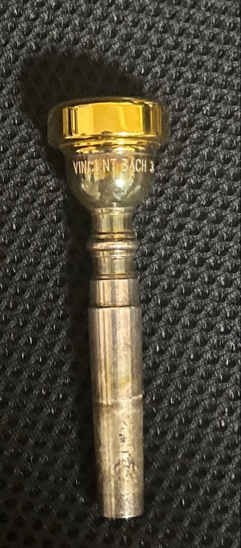 トランペットマウスピース 金メッキ　 VINCENT BACH 3C Bach バック 3C GP マウスピース トランペット 金メッキ : 島村楽器